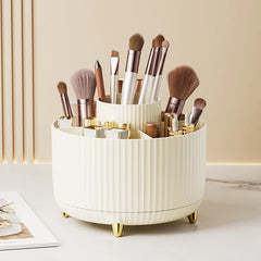 Rotating Makeup Brush Organizer