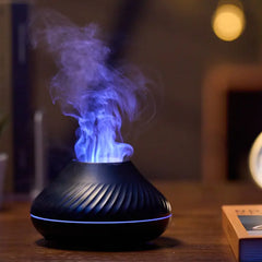 Flame Essential Oil Diffuser Aromatherapy Humidifier