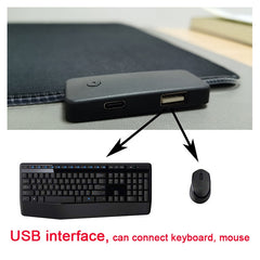 LED Lighted RGB Mouse Pad with Cable