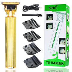 Vintage Style Portable Hair Trimmer USB Electric