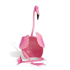 Handmade Flamingo Wine Holder