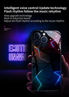 Voice Activated Luminous iPhone Case