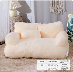 Plush Pet Bed Luxury Sofa