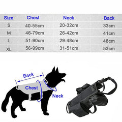 Tactical Military Dog Harness High Quality Tactical Grade Trainer