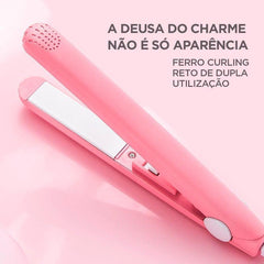 Mini Ceramic Hair Straightener