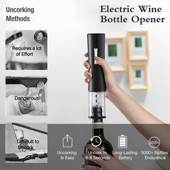 Automatic Corkscrew Wine Opener Electric Remover