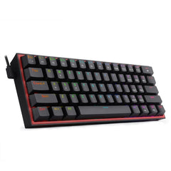 Mini RGB Lit Gaming Keyboard Mechanical Wired