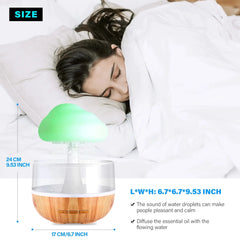 Desktop Rain Cloud Air Diffuser Humidifier Aromatherapy