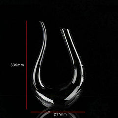 Elegant Crystal Wine Decanter 1500ml