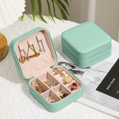 Jewelry Box Storage Zipper Portable