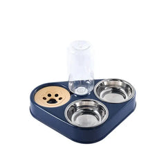 3-in-1 Pet Bowl with Auto Feeder