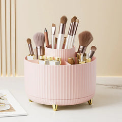 Rotating Makeup Brush Organizer