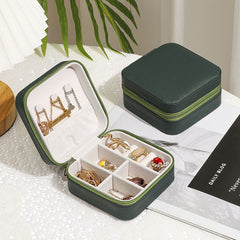 Jewelry Box Storage Zipper Portable