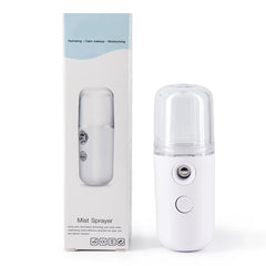 Nano Mist Facial Sprayer Beauty Instrument USB Face Steamer Moisturizing